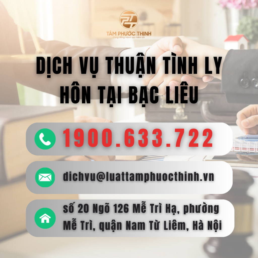 BAC LIEU DICH VU THUAN TINH LY HON