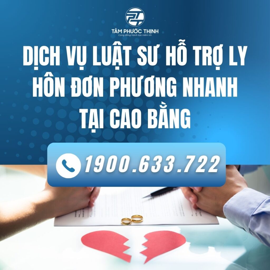 CAO BANG dich vu LUAT SU Ly hon