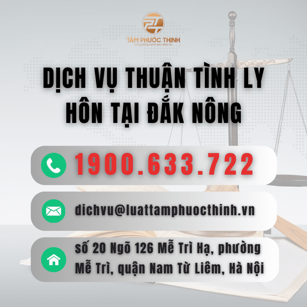 DAK NONG DICH VU THUAN TINH LY HON