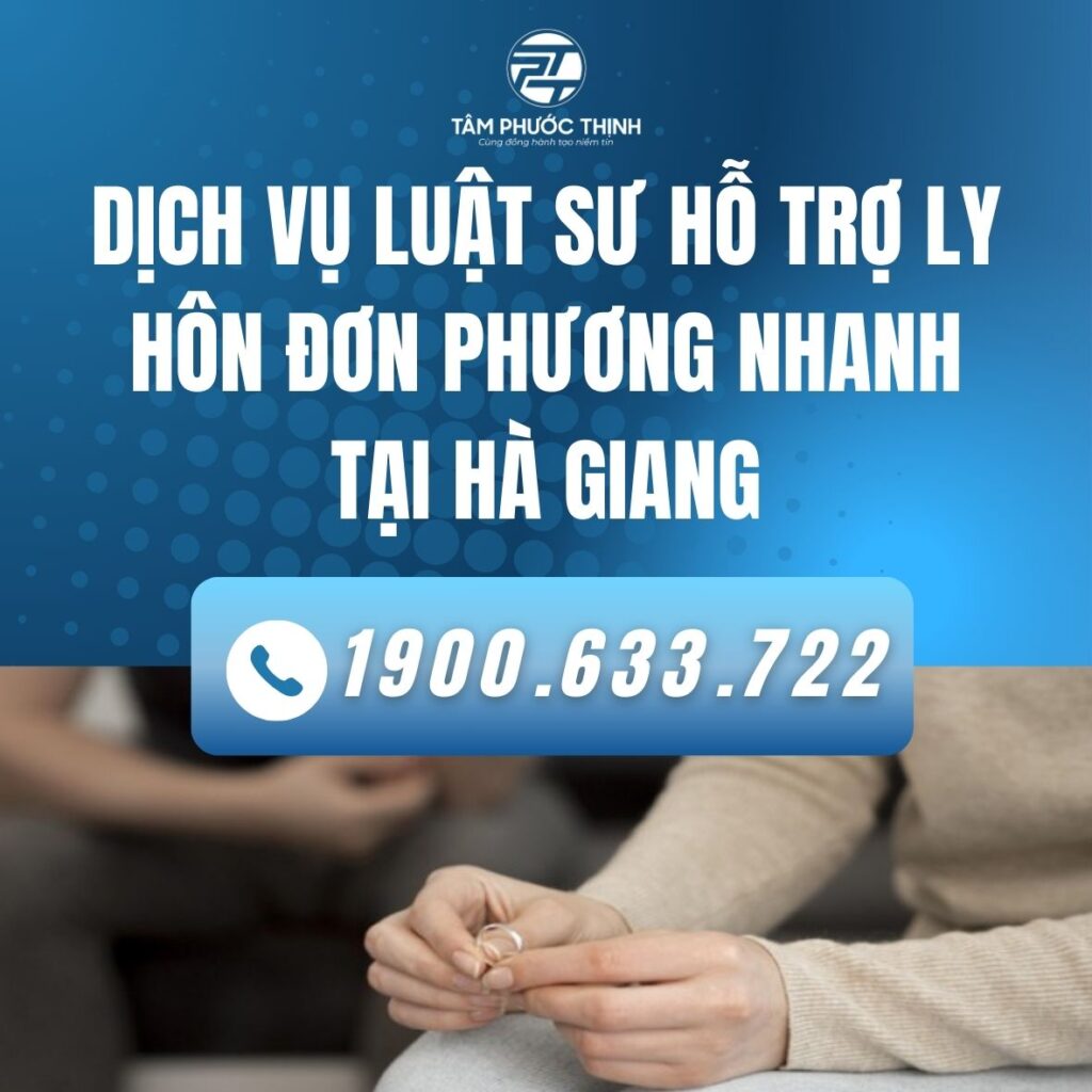 HA GIANG dich vu LUAT SU Ly hon