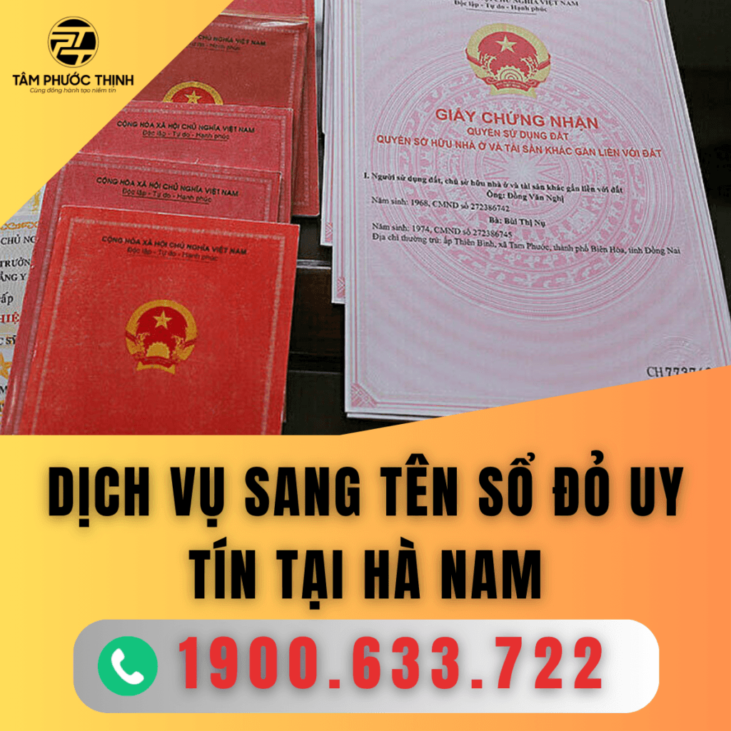 HA NAM DICH VU SANG TEN SO DO UY TIN