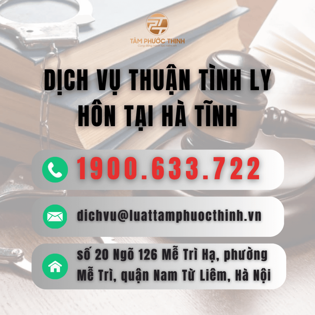 Dịch Vụ 1 HA TINH DICH VU THUAN TINH LY HON
