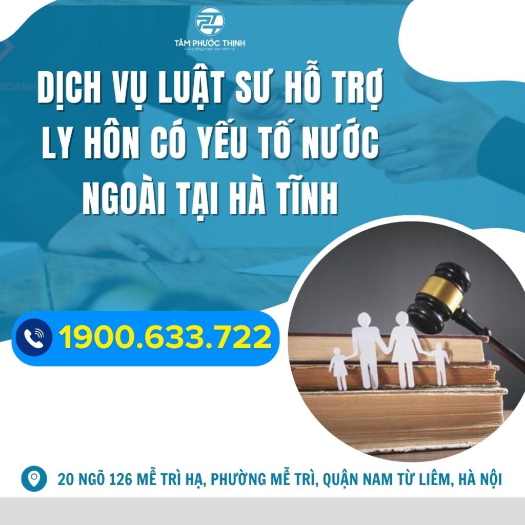 Dịch Vụ 6 HA TINH luat su tu van thu thu tuc ly hon khi vo chong di tu