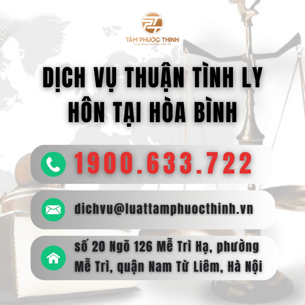 Dịch vụ Luật sư giải quyết thuận tình ly hôn tại Hòa Bình 4 HOA BINH DICH VU THUAN TINH LY HON
