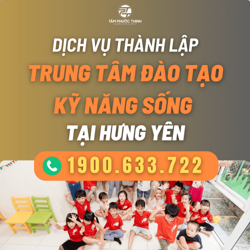 HUNG YEN DICH VU THANH LAP TRUNG TAM DAO TAO KY NANG SONG