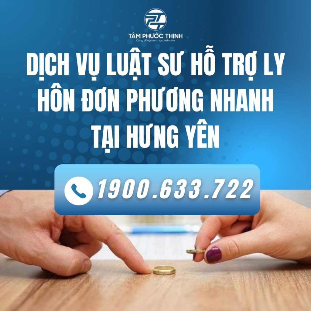 HUNG YEN dich vu LUAT SU Ly hon