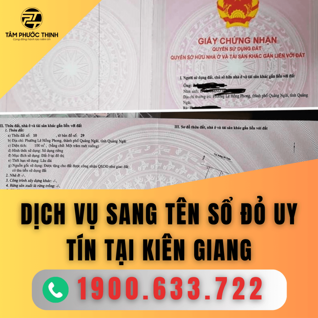 Dịch Vụ 6 KIEN GIANG DICH VU SANG TEN SO DO UY TIN