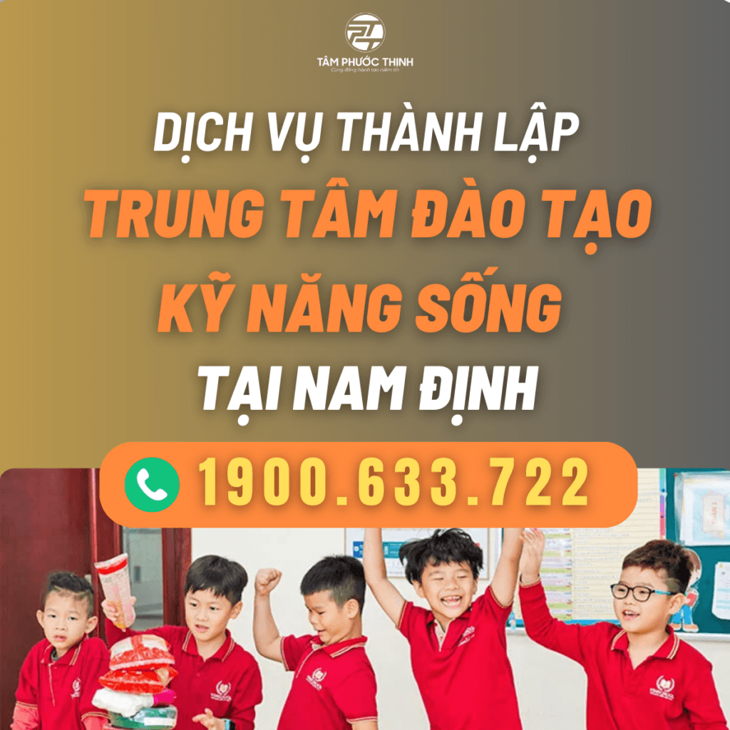 NAM DINH DICH VU THANH LAP TRUNG TAM DAO TAO KY NANG SONG