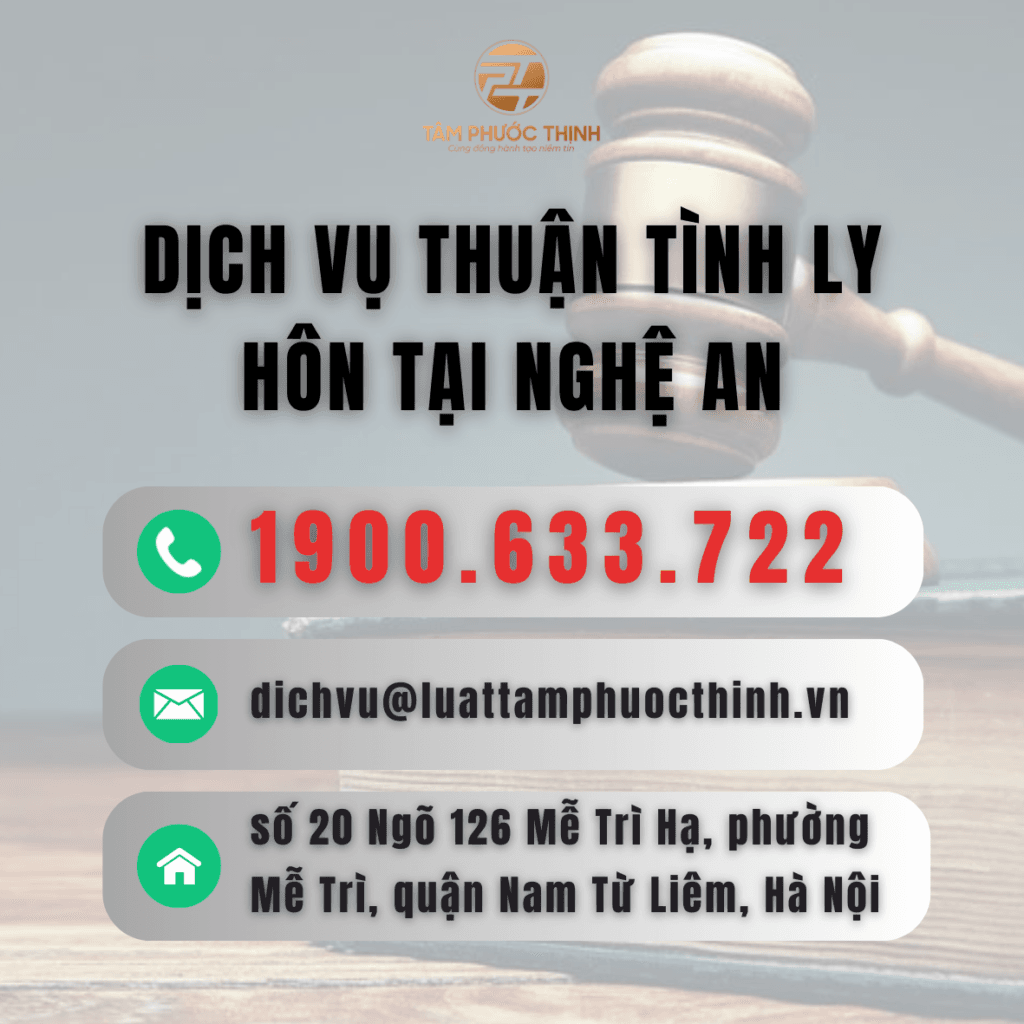 Dịch Vụ 1 NGHE AN DICH VU THUAN TINH LY HON