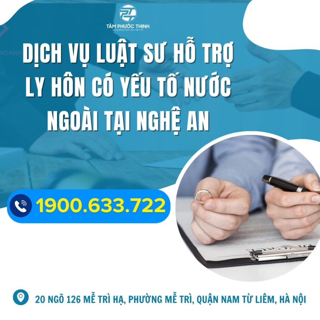 Dịch Vụ 4 NGHE AN luat su tu van thu thu tuc ly hon khi vo chong di tu