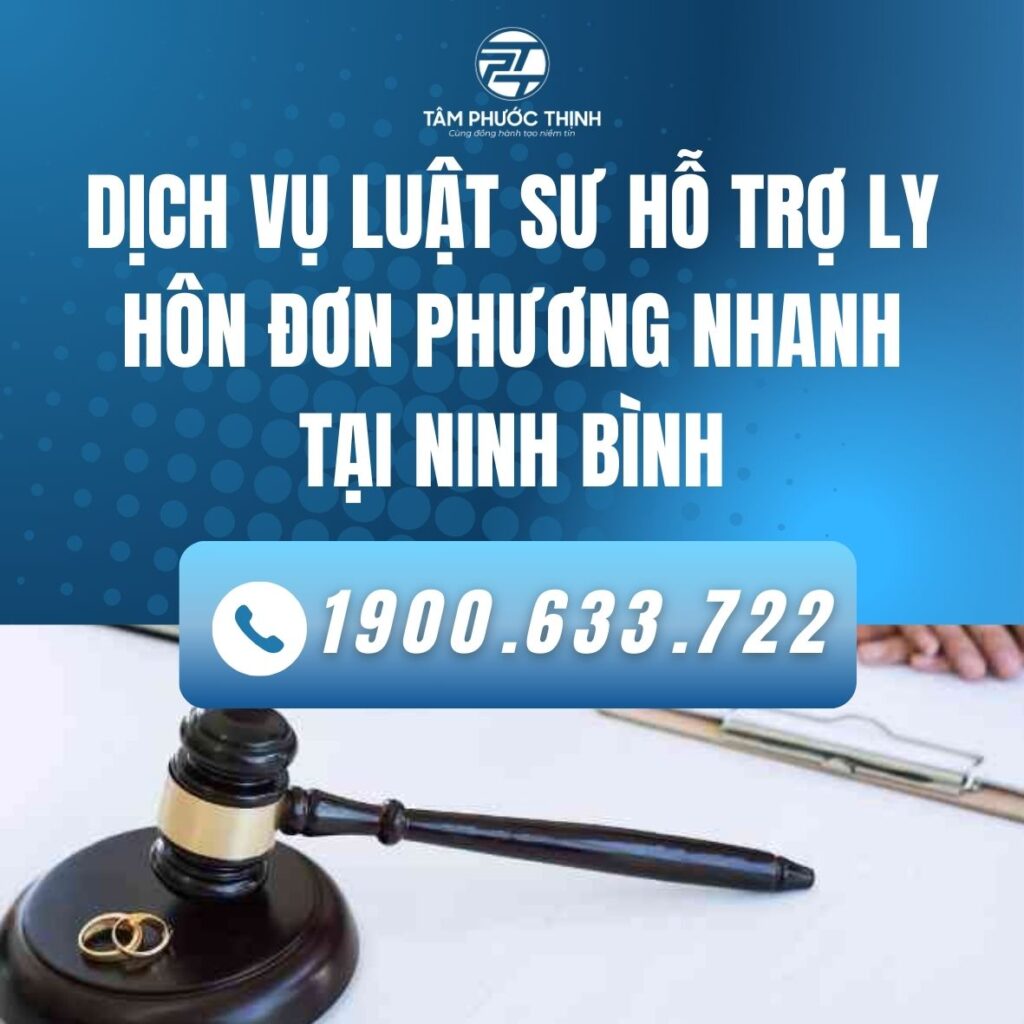 NINH BINH dich vu LUAT SU Ly hon