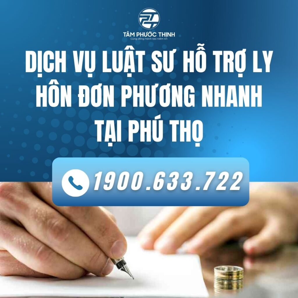 PHU THO dich vu LUAT SU Ly hon