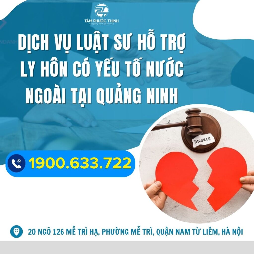 QUANG NINH luat su tu van thu thu tuc ly hon khi vo chong di tu