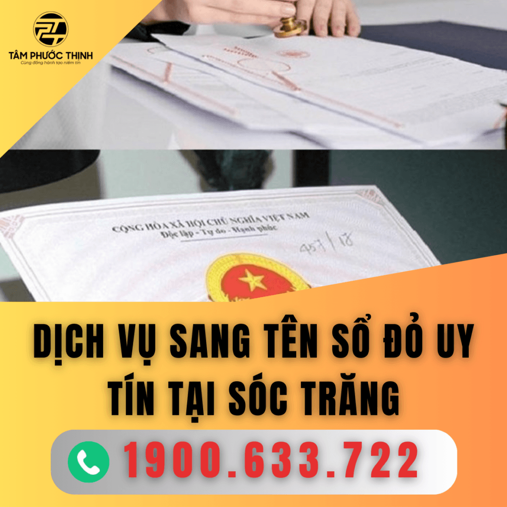 Dịch Vụ 4 SOC TRANG DICH VU SANG TEN SO DO UY TIN