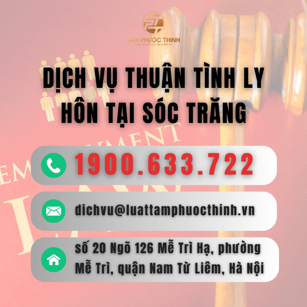 SOC TRANG DICH VU THUAN TINH LY HON