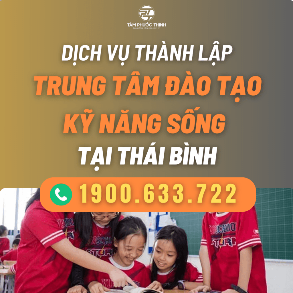 THAI BINH DICH VU THANH LAP TRUNG TAM DAO TAO KY NANG SONG
