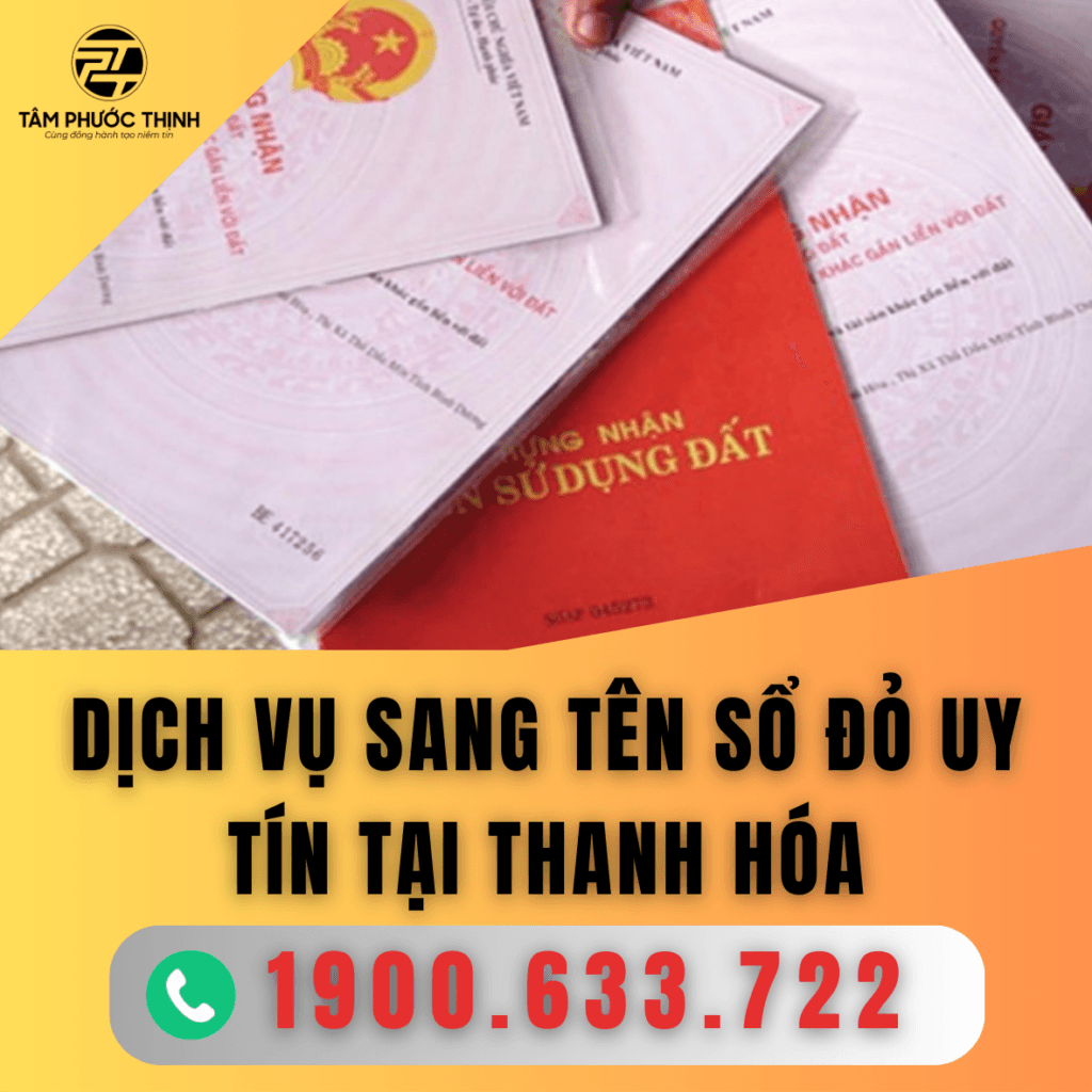 Dịch Vụ 2 THANH HOA DICH VU SANG TEN SO DO UY TIN