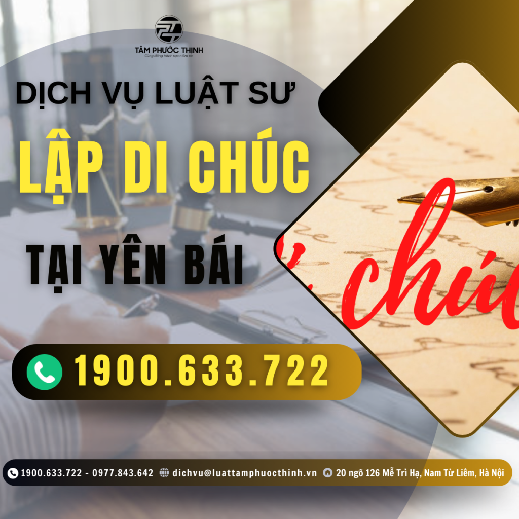 YEN BAI DICH VU LUAT SU LAP DI CHUC
