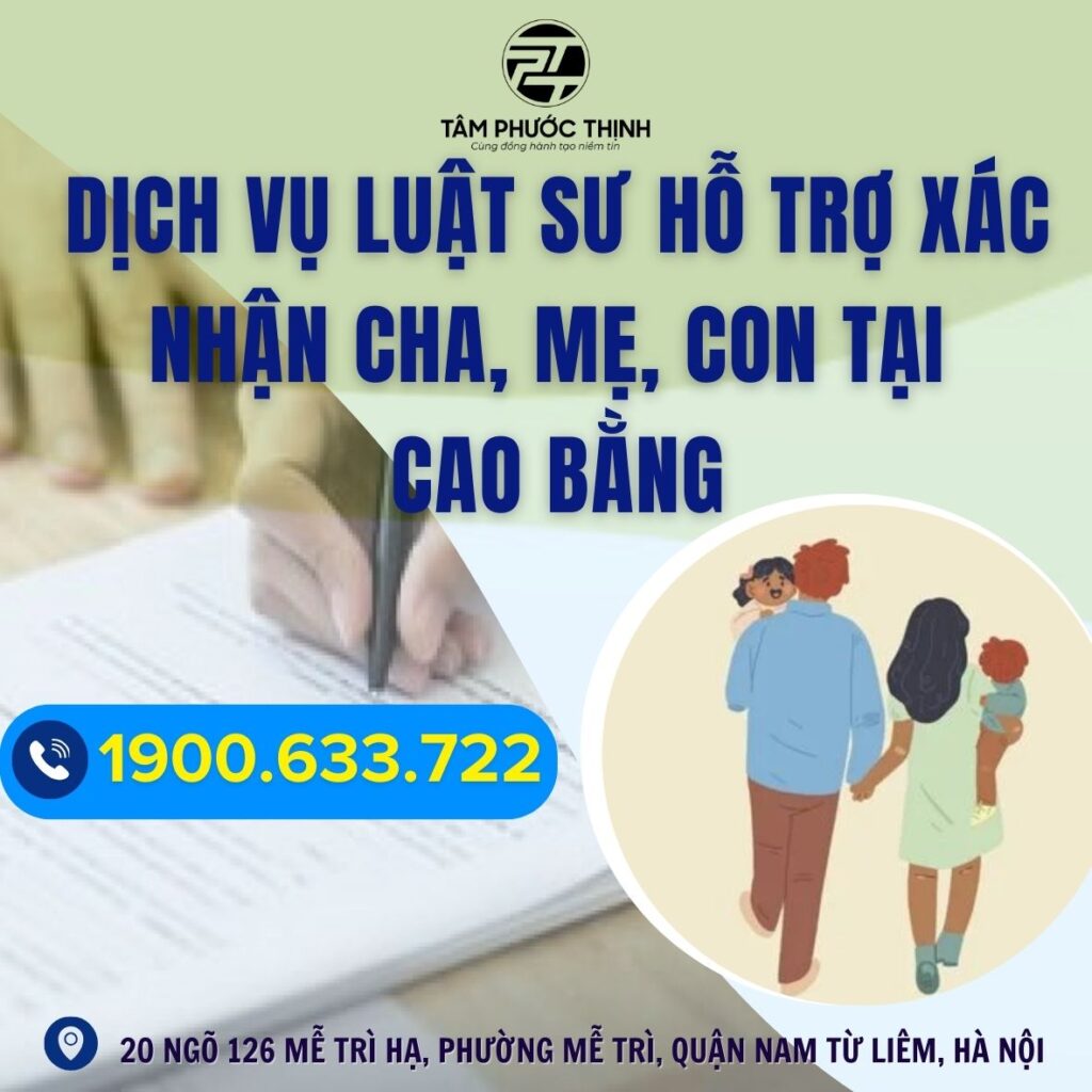 CAO BANG xac nhan cha me con