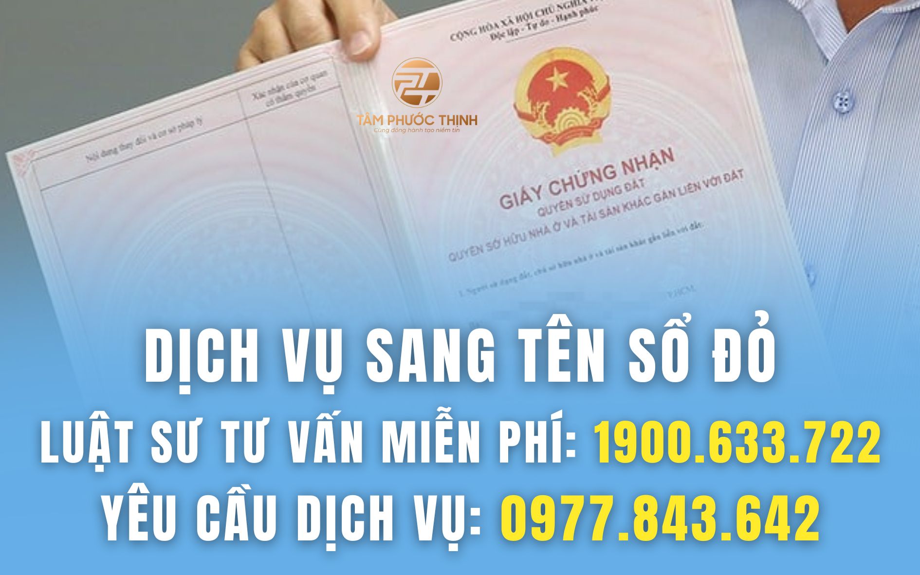 sang tên sổ đỏ