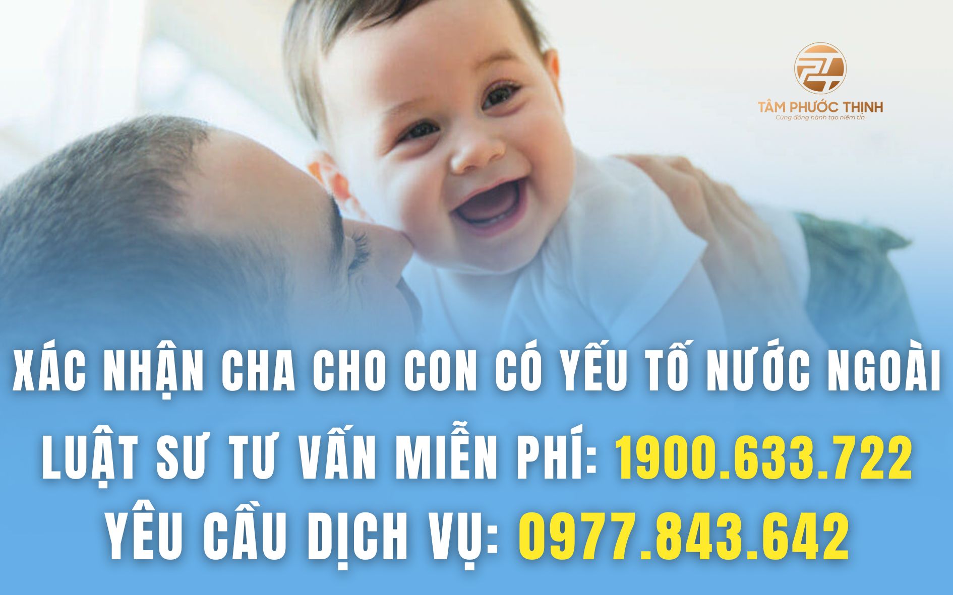 xác nhận cha cho con 