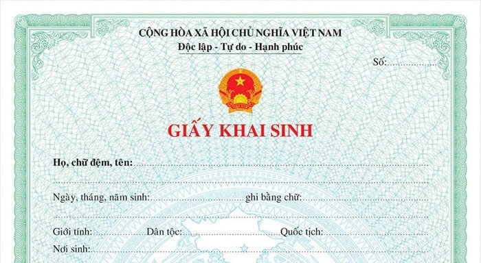 Cải chính, sửa đổi giấy khai sinh cần những giấy tờ gì? 1 cải chính sửa đổi giấy khai sinh