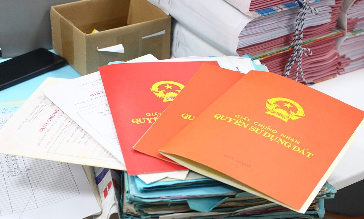 đính chính sổ đỏ