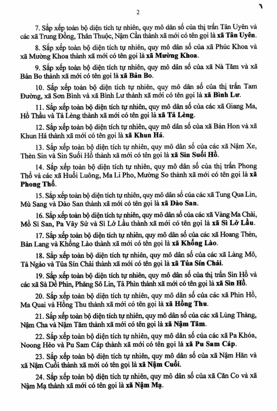 Danh sách 38 Xã, Phường tỉnh Lai Châu sau sáp nhập 3 Danh sách 38 Xã Phường tỉnh Lai Châu sau sáp nhập