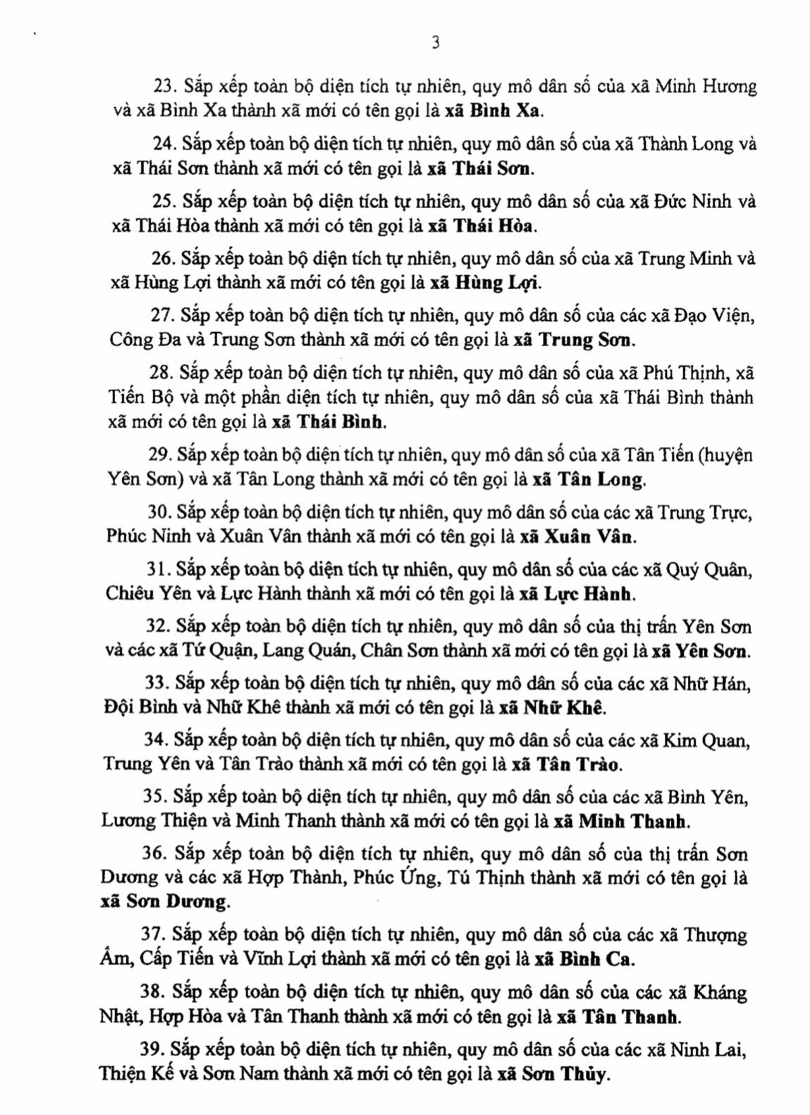 xã phường tỉnh tuyên quang sau sáp nhập