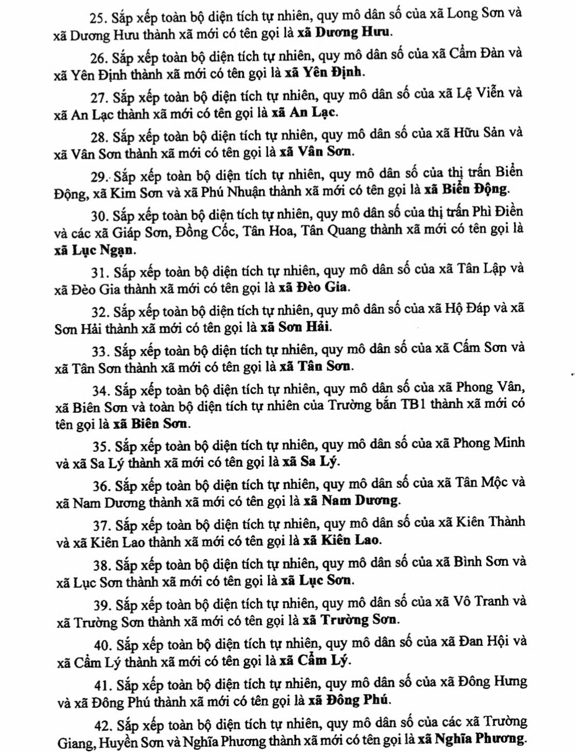 Danh sách 99 Xã Phường Tỉnh Bắc Ninh sau sáp nhập