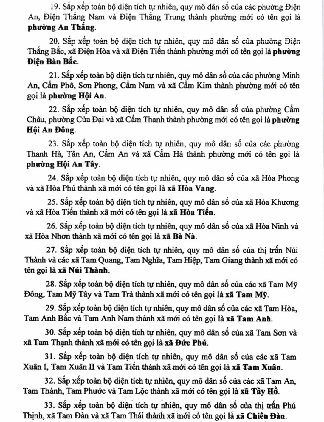 Danh sách 94 Xã, Phường Thành phố Đà Nẵng sau sáp nhập 4 Danh sách 94 Xã Phường Thành phố Đà Nẵng sau sáp nhập