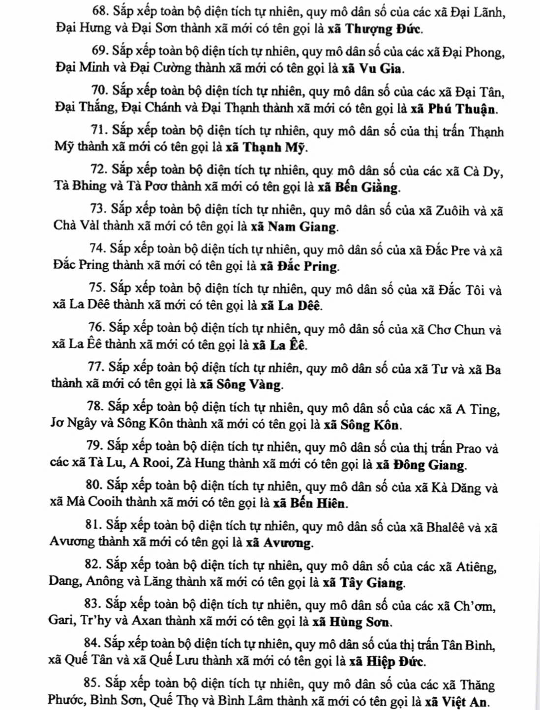Danh sách 94 Xã, Phường Thành phố Đà Nẵng sau sáp nhập 7 6d 1