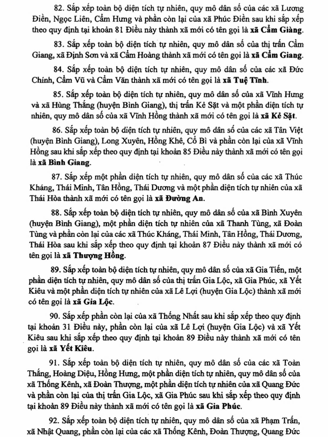 Danh sách 114 Xã Phường Tỉnh Hải Phòng sau sáp nhập