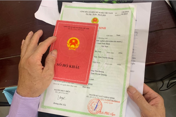 luu y khi cai chinh giay khai sinh