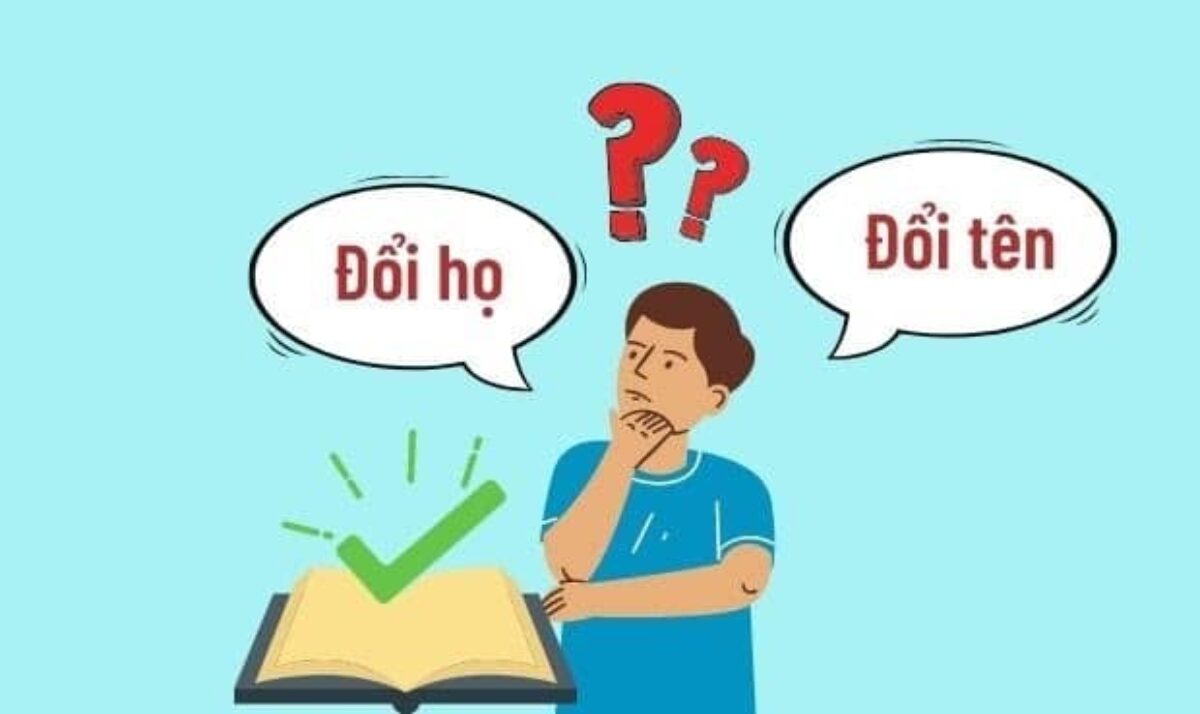 người trên 18 tuổi có được đổi tên không