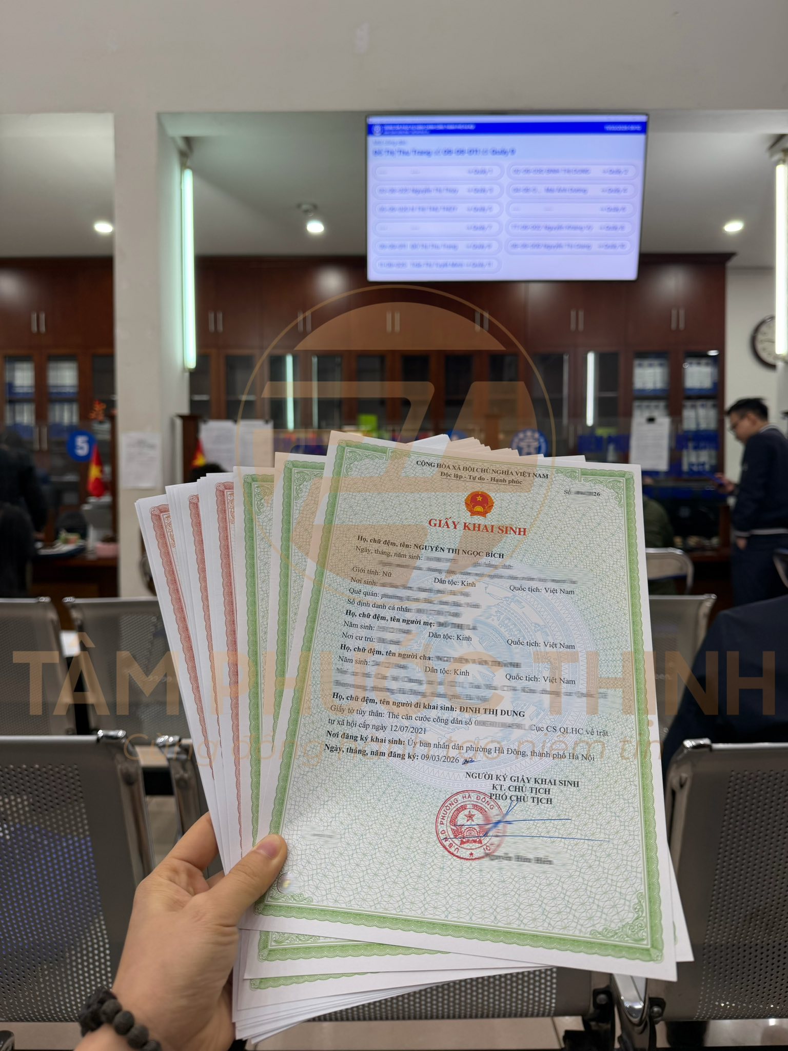 dịch vụ cải chính giấy khai sinh bị sai tại hưng yên nhanh uy tín