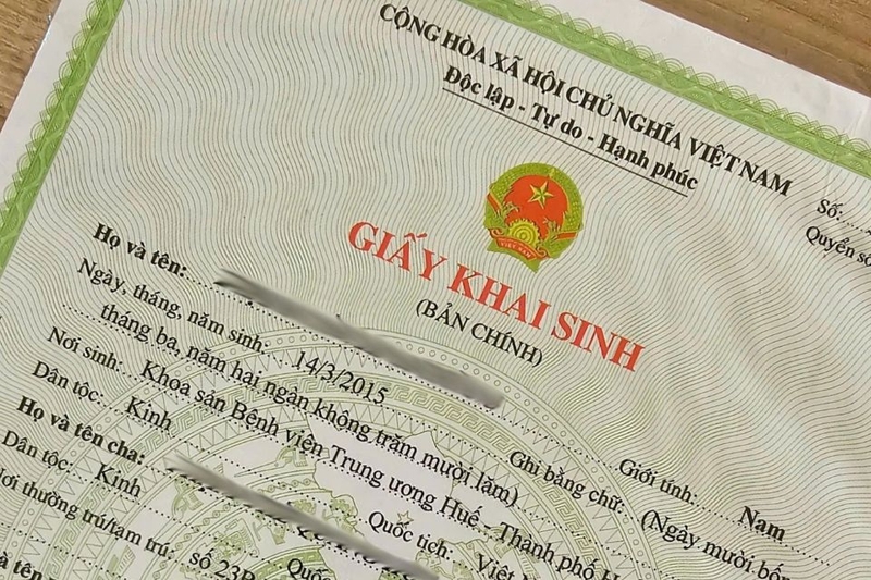 thời gian cấp lại giấy khai sinh theo quy định hiện nay
