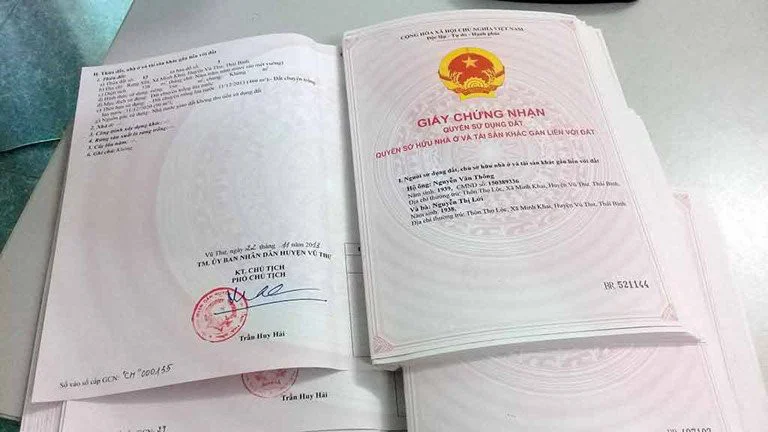 hồ sơ cấp đổi sổ đỏ giảm diện tích sau khi đo đạc mới nhất