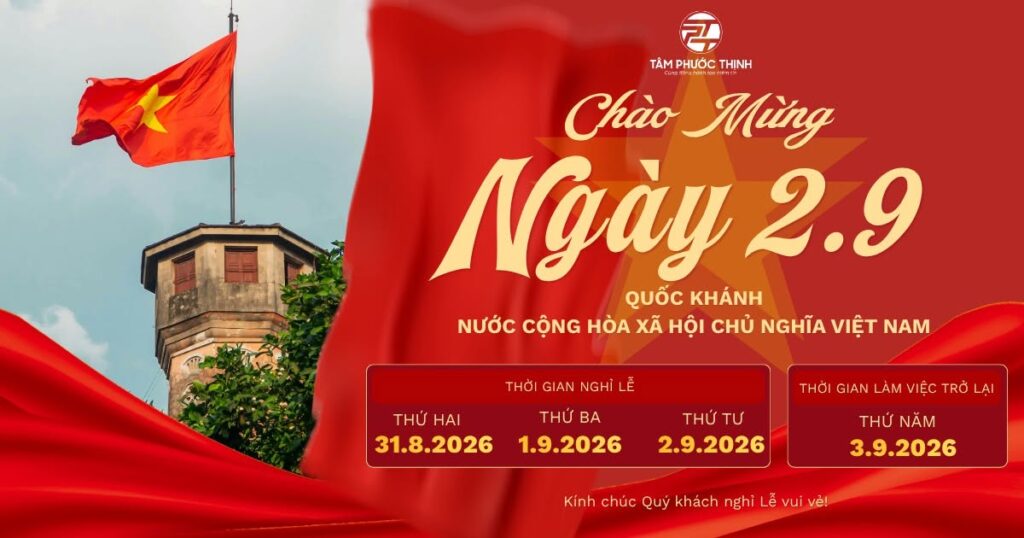 thống báo: lịch nghỉ lễ 02/9/2026