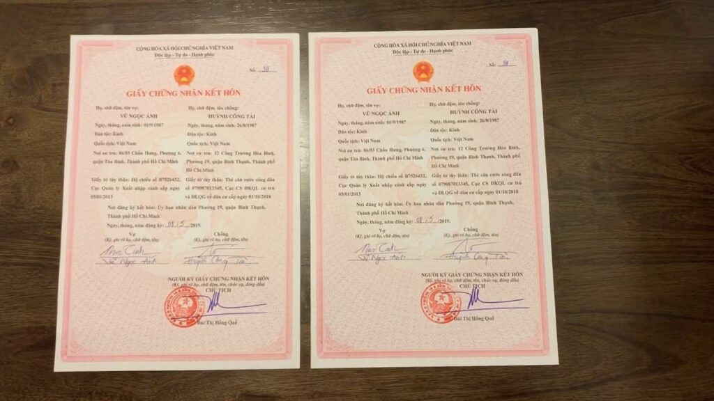 Ho so cai chinh dang ky ket hon theo quy dinh hien nay